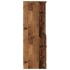 Aparador de madera de ingeniería envejecido 60x35,5x103,5