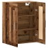 Armario de pared madera de ingeniería envejecida 69,5x34x90