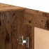 Armario de pared madera de ingeniería envejecida 69,5x34x90
