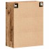 Armario de pared madera de ingeniería envejecida 69,5x34x90