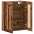 Armario de pared madera de ingeniería envejecida 69,5x34x90