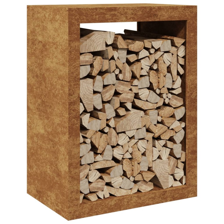 Leñero  60x40x80 cm Acero