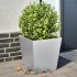 Jardineras 2 unidades acero galvanizado 40x40x40