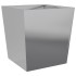 Jardineras 2 uds acero galvanizado 50x50x50