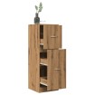 Armario botiquín madera ingeniería roble artisian 40x41x118 cm