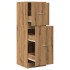 Armario botiquín madera ingeniería roble artisian 40x41x118