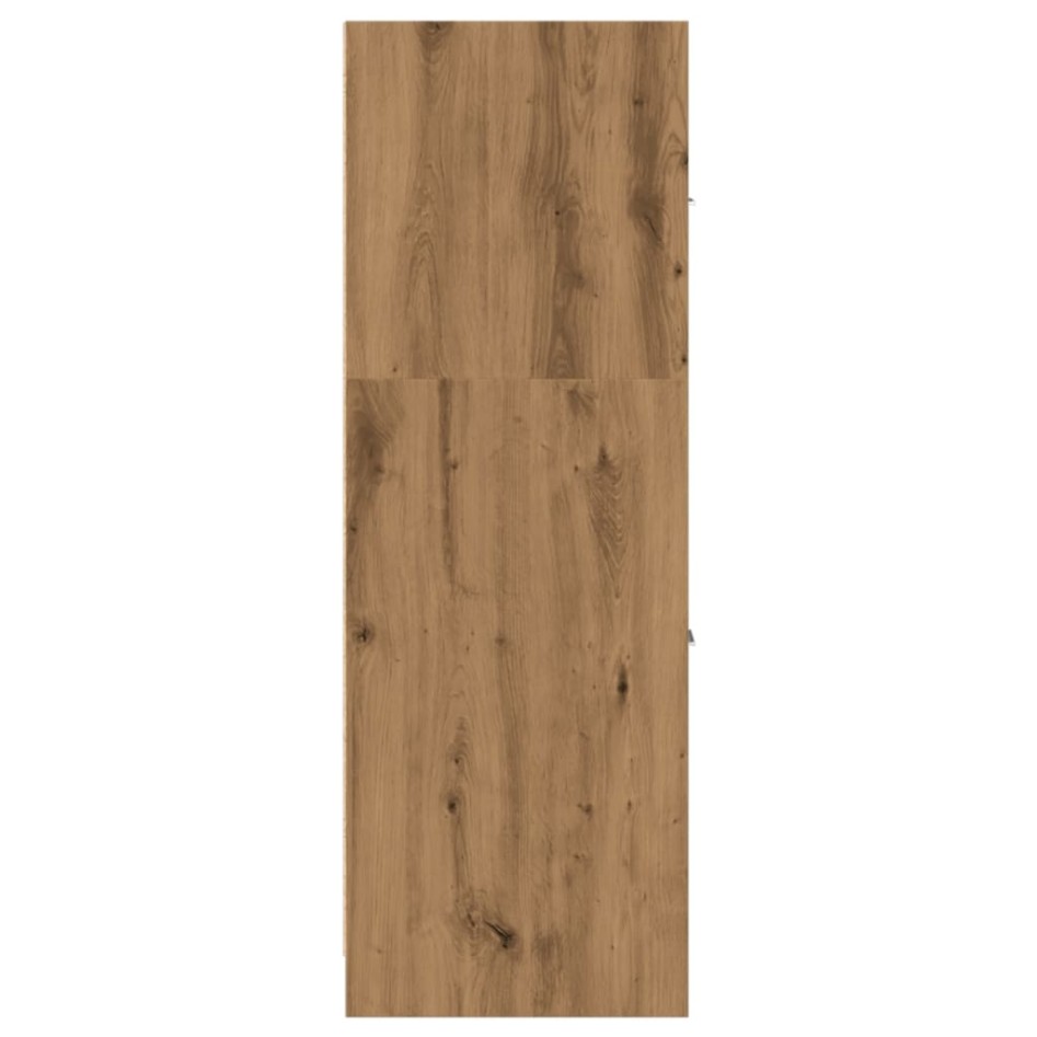 Armario botiquín madera ingeniería roble artisian 40x41x118