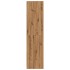 Armario de madera de ingeniería roble artesanal 30x50x200