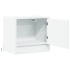 Mesitas de noche de pared con luces LED 2 unidades