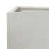 Jardinera trianngular de acero inoxidable 30x26x75