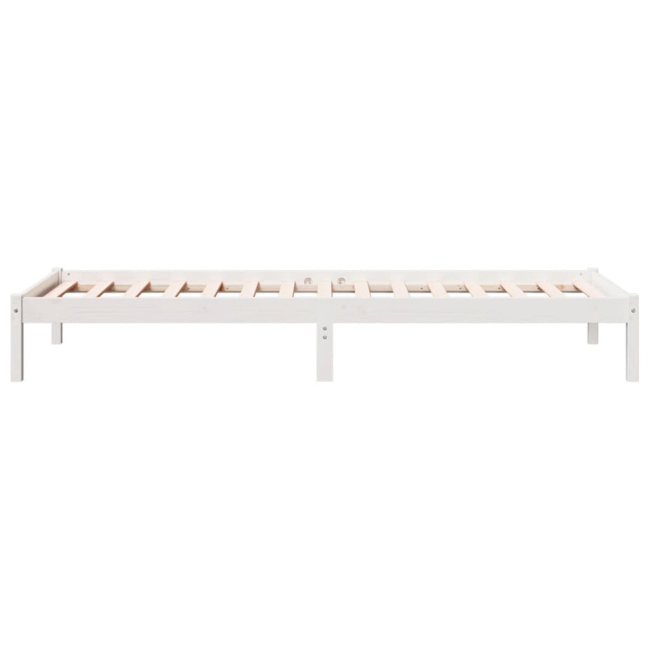 Cama extralarga sin colchón madera maciza de pino 80x220