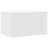 Mueble arenero para gatos madera ingeniería blanco 80x50x45