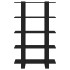 Estantería/divisor de espacios negro 100x30x160