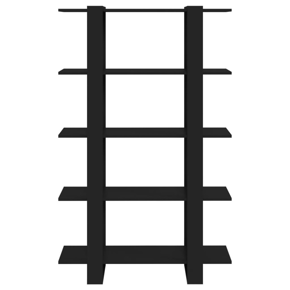 Estantería/divisor de espacios negro 100x30x160