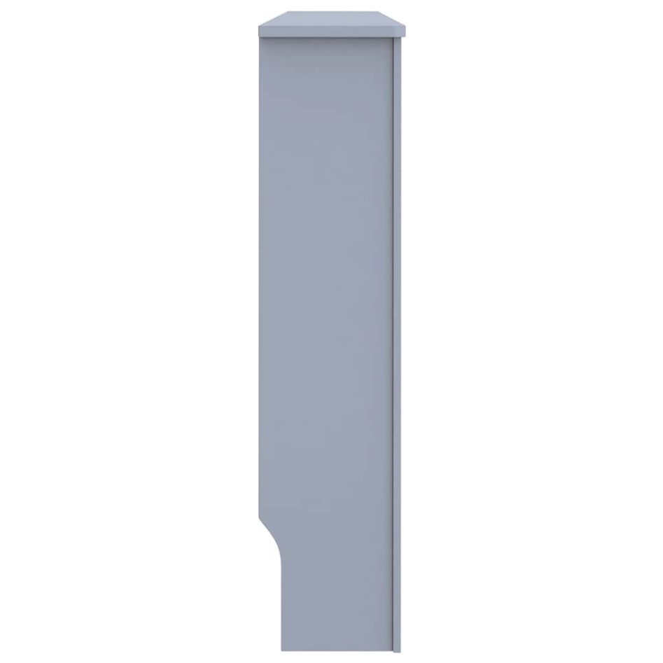 Cubierta para radiador MDF gris antracita 152x19x81,5