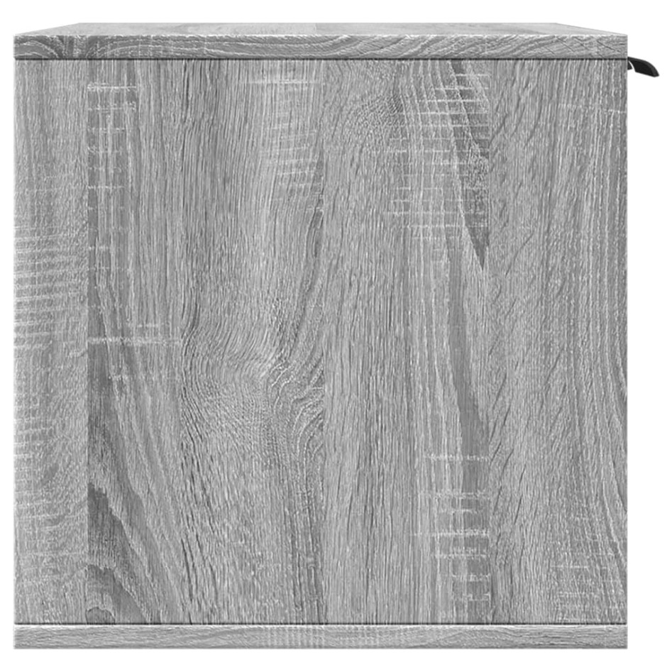 Mueble arenero para gatos madera gris Sonoma 80x50x45