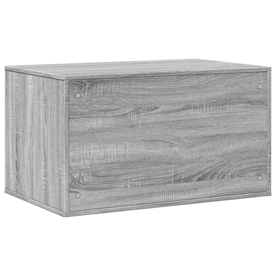 Mueble arenero para gatos madera gris Sonoma 80x50x45