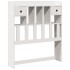 Cabecero de cama almacenaje madera maciza pino blanco 100