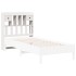 Cabecero de cama almacenaje madera maciza pino blanco 100