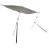 Toldo T-Top extensión gris antracita 170x208x(115-183)