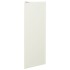 Jardinera triangular acero blanco 30x26x75