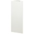 Jardinera triangular acero blanco 30x26x75
