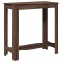 Mesa alta de bar madera ingeniería marrón roble 102x50x103,5