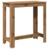 Mesa alta bar madera ingeniería roble artisian 102x50x103,5