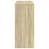 Mesa bar con estante madera roble Sonoma 124x46x103,5