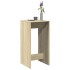 Mesa alta de bar madera ingeniería roble Sonoma 51x50x103,5
