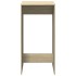 Mesa alta de bar madera ingeniería roble Sonoma 51x50x103,5