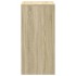 Mesa alta de bar madera ingeniería roble Sonoma 51x50x103,5
