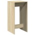 Mesa alta de bar madera ingeniería roble Sonoma 51x50x103,5