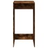 Mesa alta de bar madera ingeniería roble ahumado 51x50x103,5