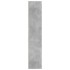 Estantería de madera de ingeniería gris hormigón 60x30x152