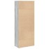 Estantería madera de ingeniería gris Sonoma 60x30x152