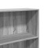 Estantería madera de ingeniería gris Sonoma 60x30x152