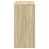 Mesa alta de bar madera ingeniería roble Sonoma 102x50x103,5