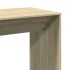 Mesa alta de bar madera ingeniería roble Sonoma 102x50x103,5
