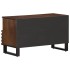 Mueble de TV madera maciza mango marrón 80x34x46