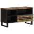 Mueble de TV madera maciza de acacia 80x34x46