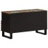Mueble de TV madera maciza de acacia 80x34x46
