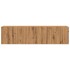 Muebles de TV de pared 2 unidades roble artisian 80x30x41