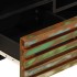 Mueble de TV madera maciza de acacia 100x34x46