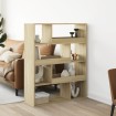 Estantería de madera de ingeniería roble Sonoma 100x33x125,5 cm