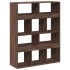 Separador de ambientes madera marrón roble 100x33x125,5