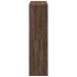 Separador de ambientes madera marrón roble 100x33x125,5