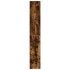 Estantería madera ingeniería color roble ahumado 80x30x189