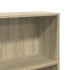 Estantería madera ingeniería color roble