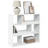 Separador de ambientes madera ingeniería blanco 100x33x94,5